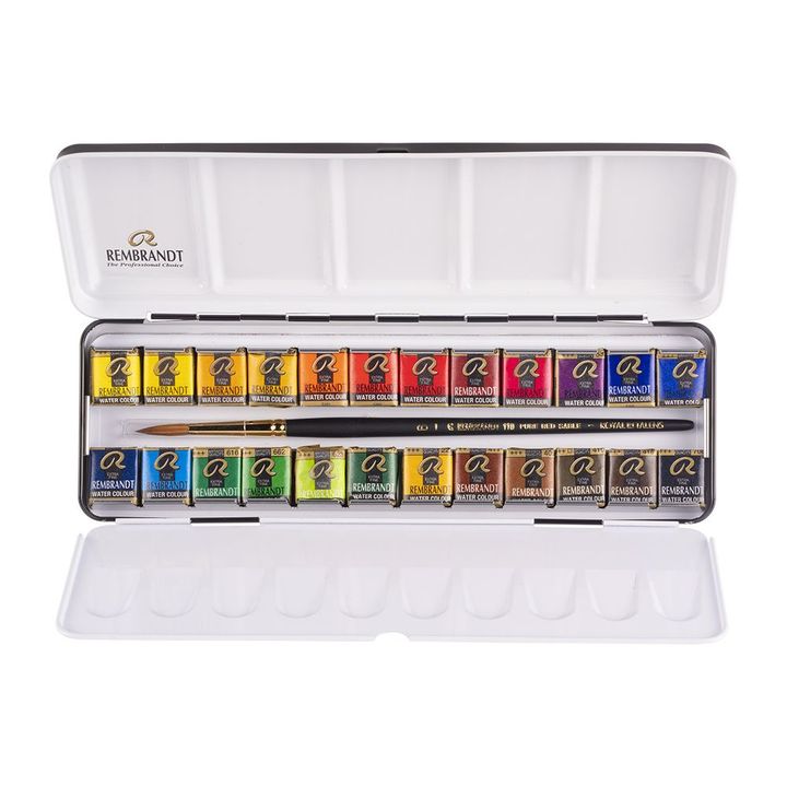 5838623-rembrandt-watercolour-24-half-pan-metal-tin-set-contents__preview