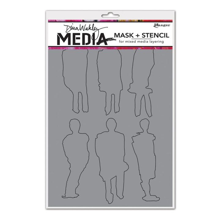 mds60604-ranger-dina-wakley-media-stencils-funky-silhouettes-789541060604__preview